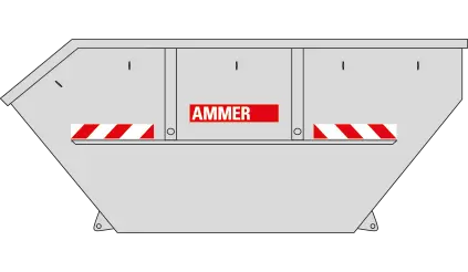 Absetzcontainer offen